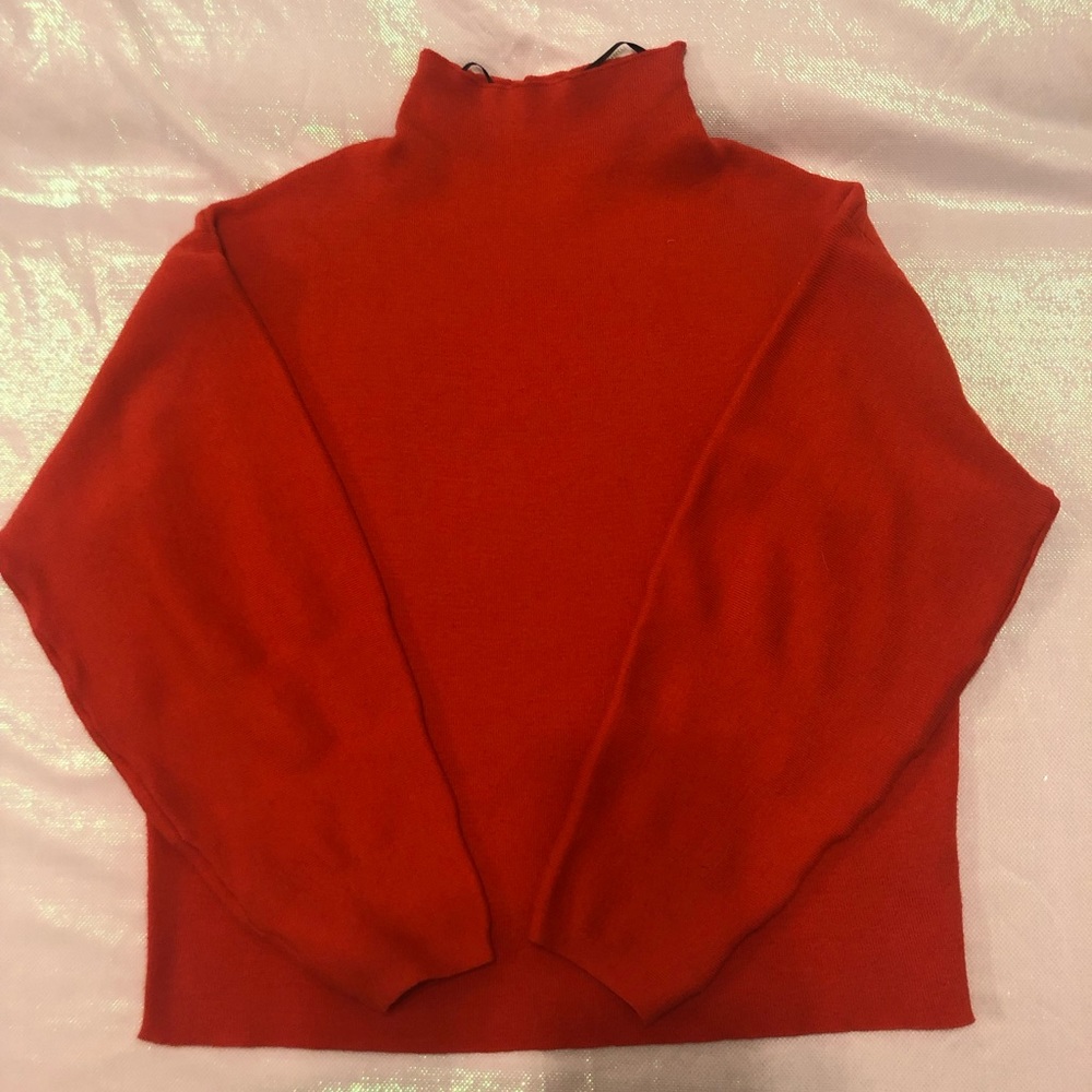 Orange sweater
